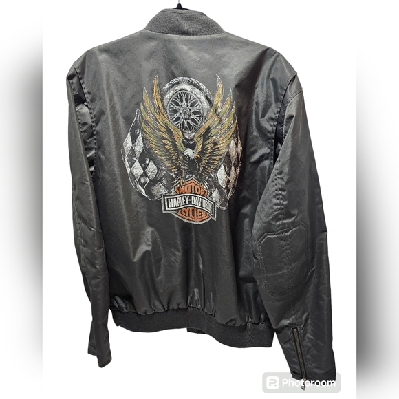 Harley-Davidson Men's Spring Bomber Jacket - Picture 2 of 5
